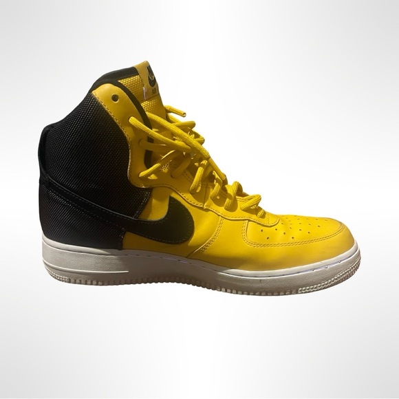 Size 9 -‎ Nike Air Force 1 \'07 High Yellow Ochre Yellow And Black main image 6